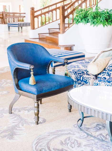 Beautiful luxury pillow on sofa and chair decoration in living room interior - Vintage Light Filter